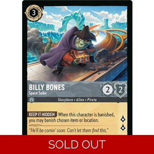 Billy Bones, Space Sailor